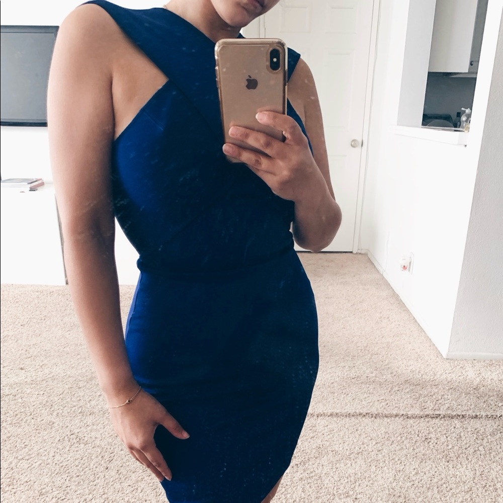 Stella McCartney Cross over bandage jersey dress